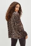 Dorothy Perkins Petite Animal Textured Cover Up thumbnail 3