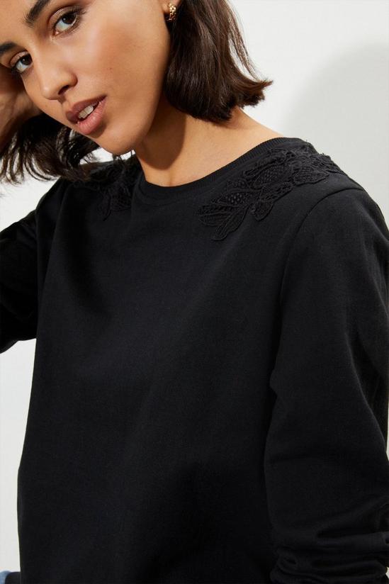 Dorothy Perkins Tall Lace Shoulder Sweat 4