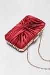 Dorothy Perkins Satin Knot Detail Clutch With Chain Strap thumbnail 3