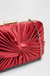 Dorothy Perkins Satin Knot Detail Clutch With Chain Strap thumbnail 4