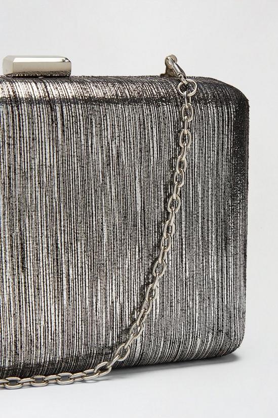 Dorothy Perkins Metallic Thread Clutch Bag 4