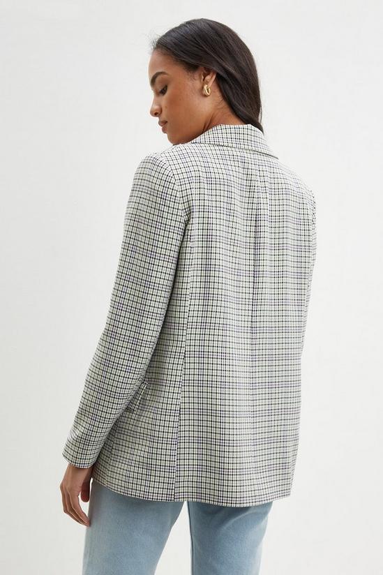 Dorothy Perkins Check Double Breasted Blazer 3