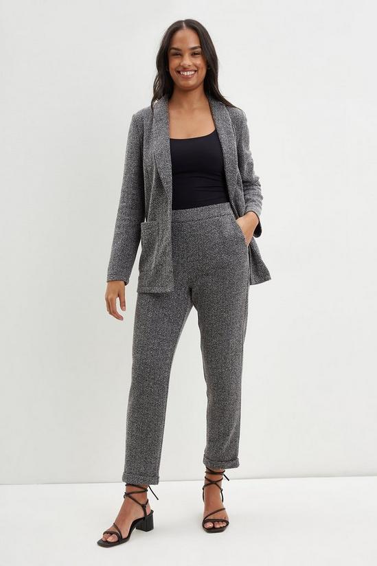 Dorothy Perkins Boucle Pull On Trousers 1