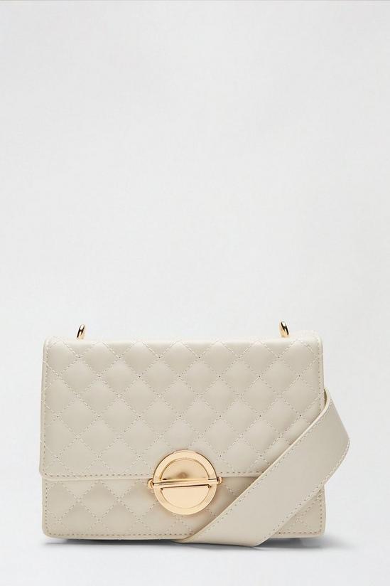 Dorothy Perkins Quilted Chunky Strap Cross Body Bag 2