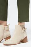 Dorothy Perkins Mae Buckle Detail Heeled Ankle Boot thumbnail 4