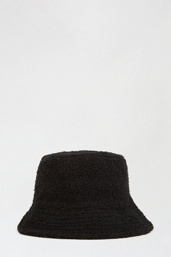 Dorothy Perkins Black Borg Bucket Hat 2