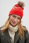 Dorothy Perkins Red Embellished Bauble Hat thumbnail 1