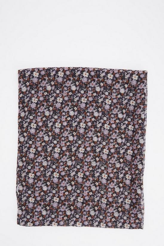 Dorothy Perkins Blues Floral Scarf 2