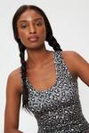 Dorothy Perkins Tall Leopard Active Full Length Vest Top thumbnail 4