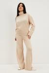 Dorothy Perkins Knitted Wide Leg Trousers thumbnail 1