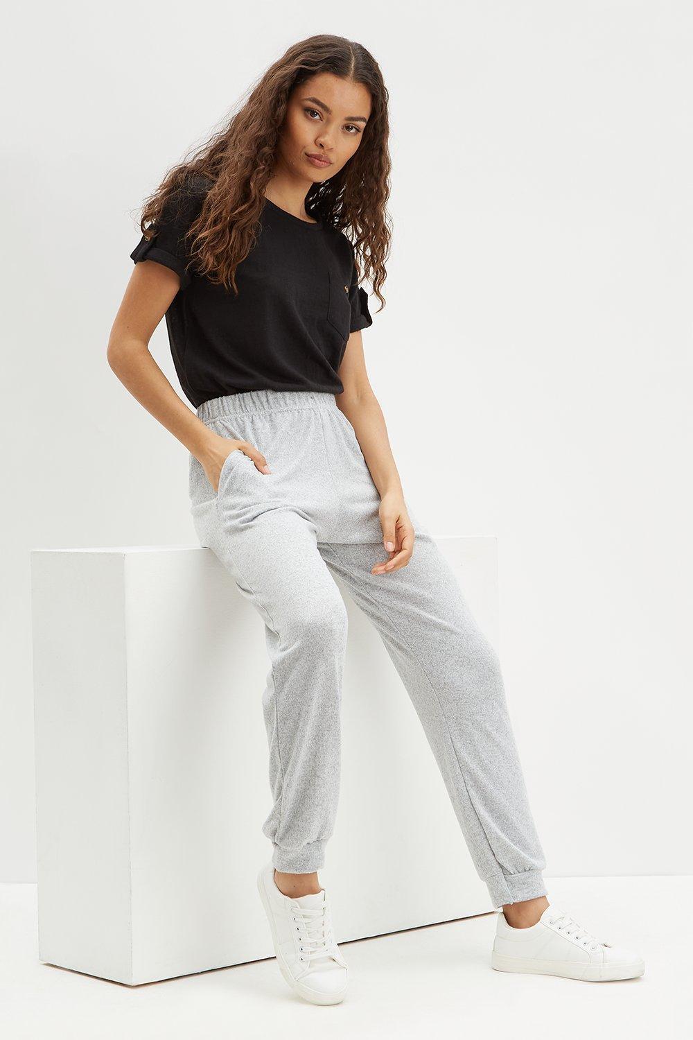 Grey petite sale joggers