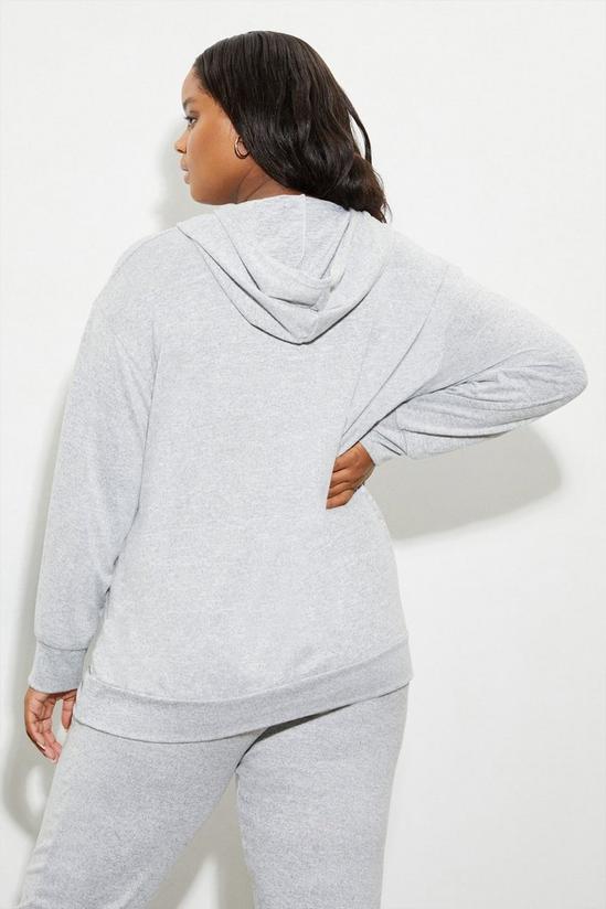 Dorothy Perkins Maternity Grey Soft Touch Hoodie 3
