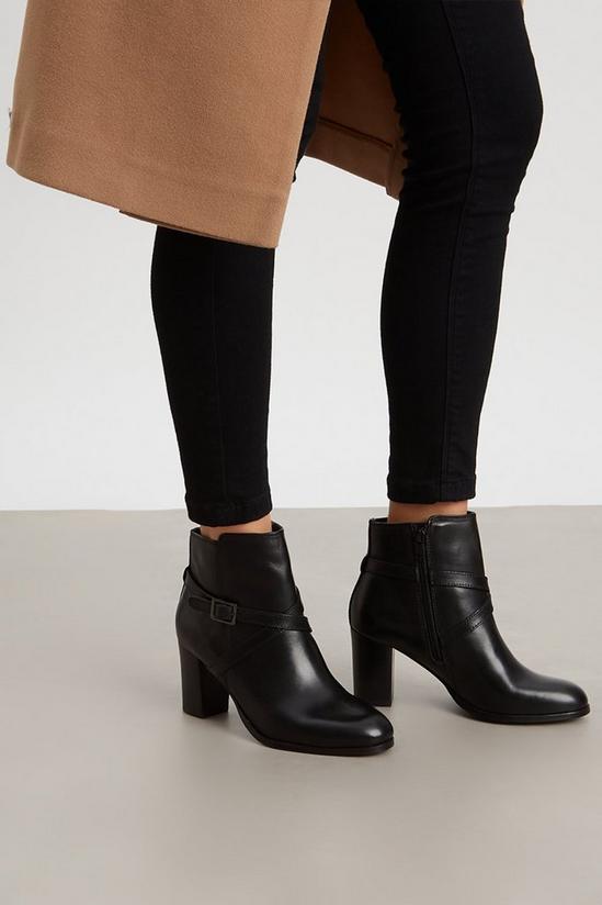 Good For the Sole Good For The Sole: Reese Leather Heeled Ankle Boots 2