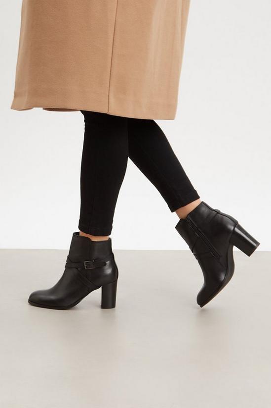 Good For the Sole Good For The Sole: Reese Leather Heeled Ankle Boots 3