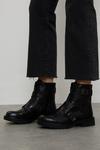 Good For the Sole Good For The Sole: Rowan Double Strap Leather Biker Boots thumbnail 1