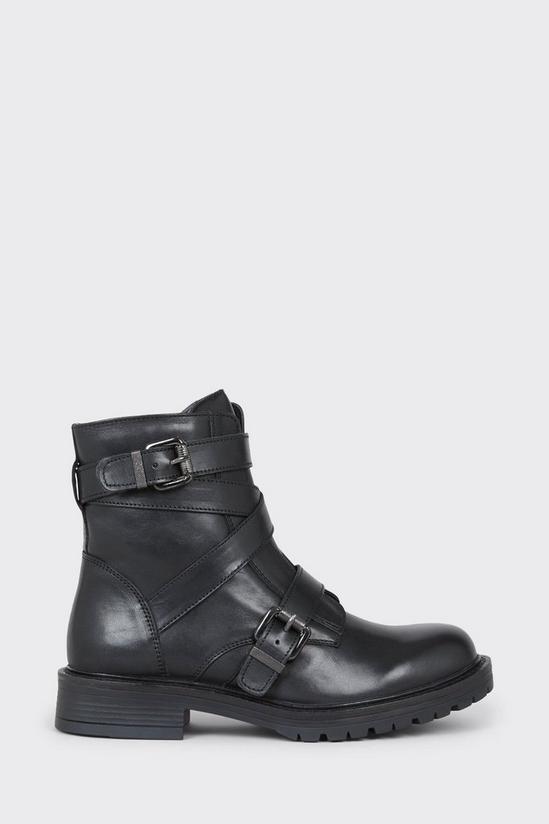 Good For the Sole Good For The Sole: Rowan Double Strap Leather Biker Boots 2