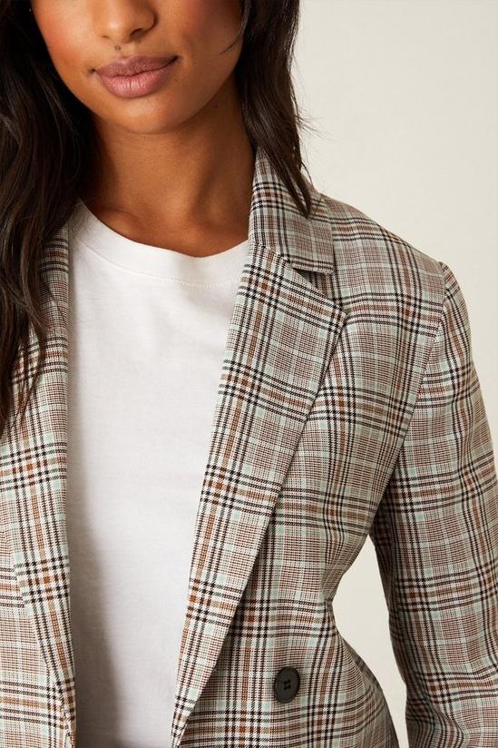 Dorothy Perkins Double Breasted Check Blazer 4