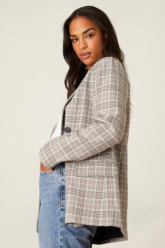 Dorothy Perkins Double Breasted Check Blazer 6