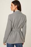 Dorothy Perkins Check Relaxed Belted Blazer thumbnail 3
