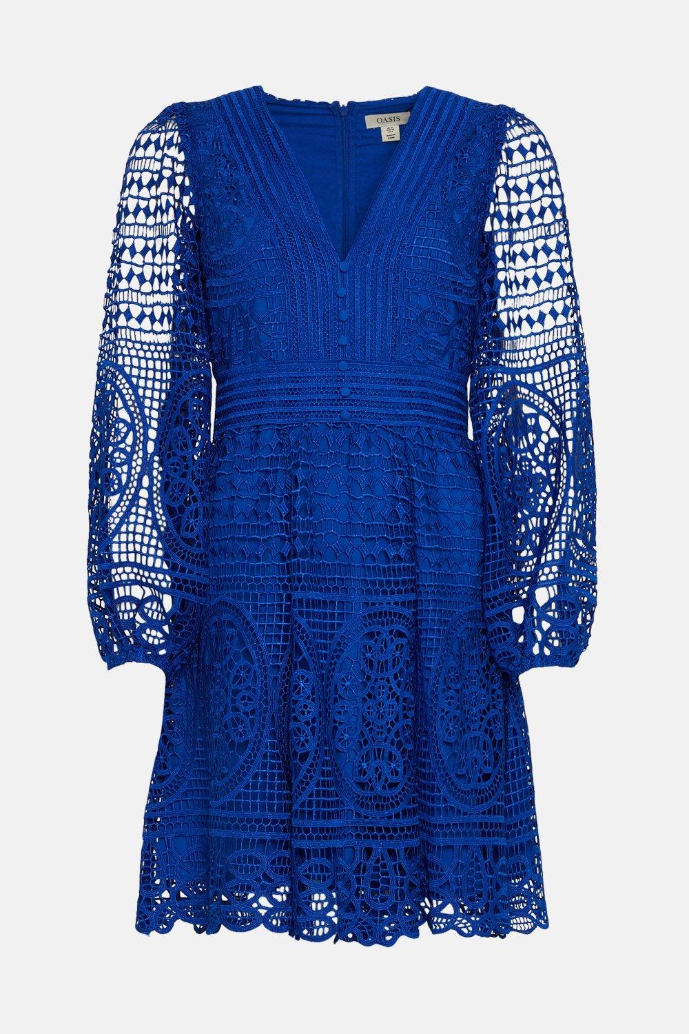 Oasis prairie hot sale lace dress