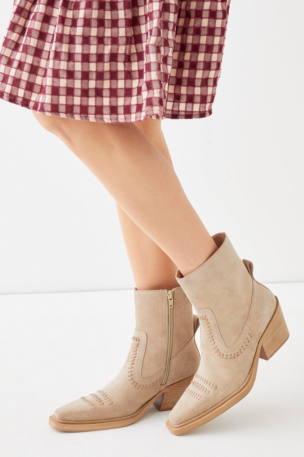 Oasis black suede ankle boots sales