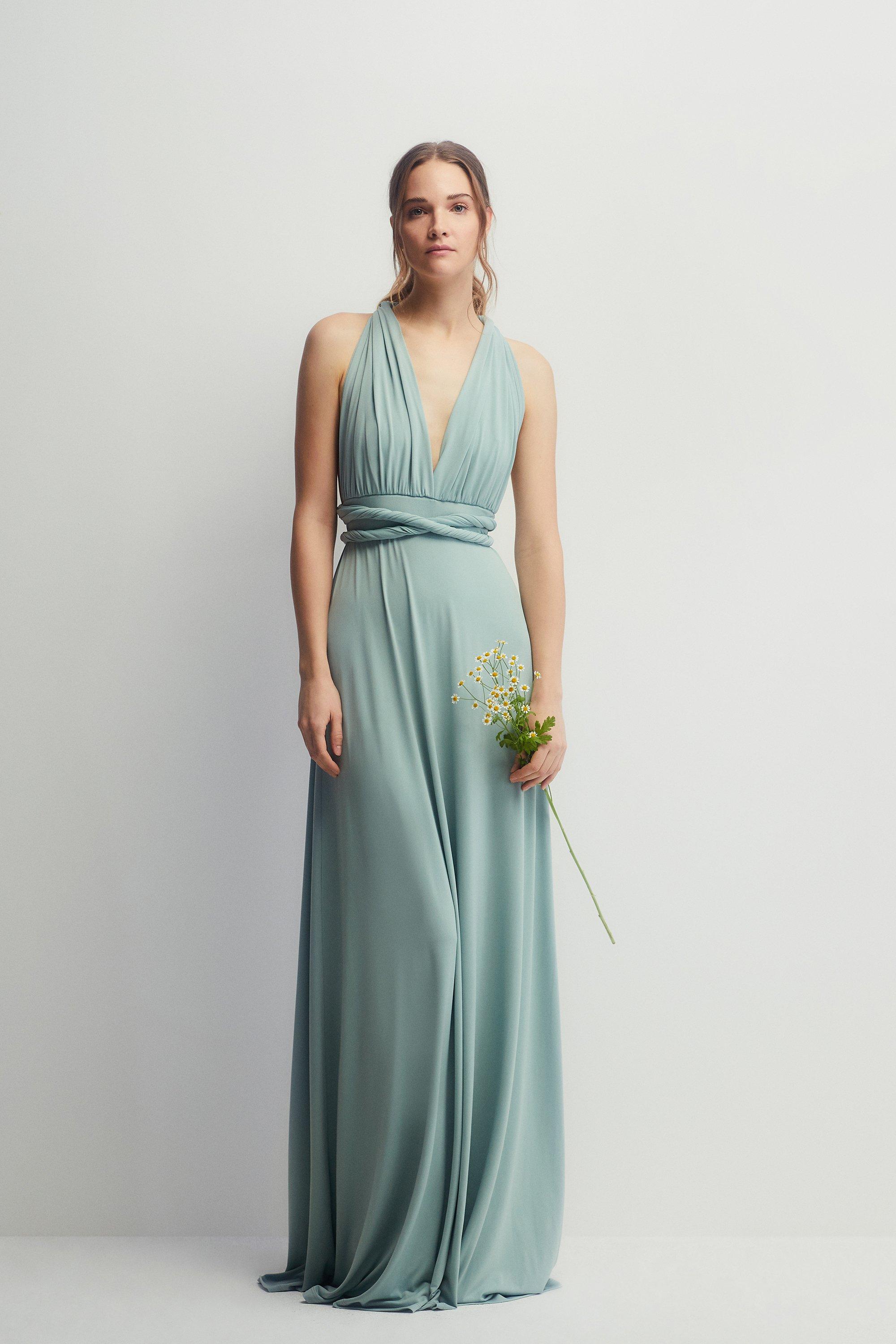 Dorothy perkins clearance grey bridesmaid dress