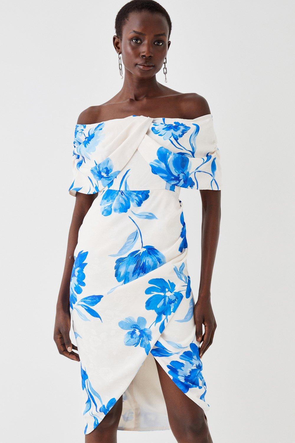 Oasis bloom hotsell bardot dress