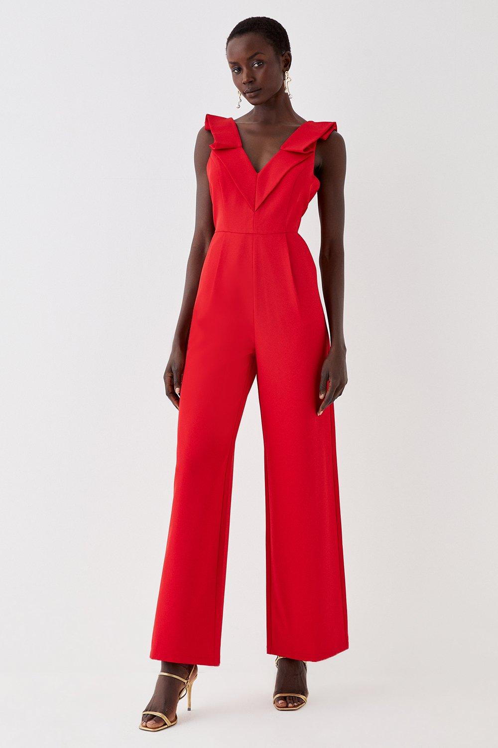 Dorothy perkins red sales jumpsuit