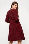 Dorothy Perkins Tall Red Ditsy Jersey Pocket Dress thumbnail 3