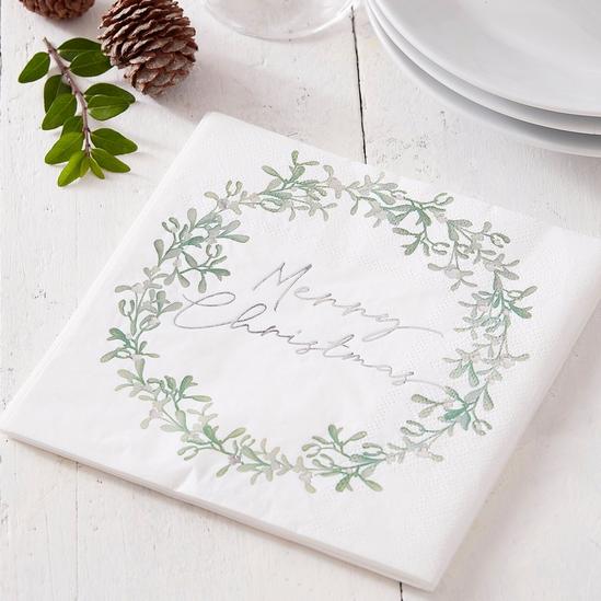 Dorothy Perkins Ginger Ray 'Merry Christmas' Paper Napkins 1