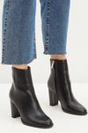 Dorothy Perkins Amalie Stack Heeled Ankle Boot thumbnail 1