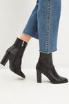 Dorothy Perkins Amalie Stack Heeled Ankle Boot thumbnail 3