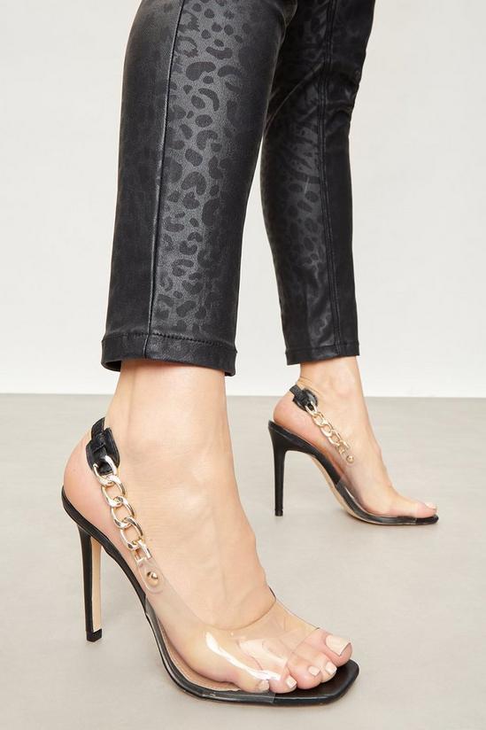 Faith Zaiden Chain Detail Dressy Sandal 2