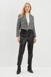 Dorothy Perkins Double Breasted Dogtooth Cropped Blazer thumbnail 2