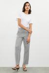 Dorothy Perkins Tall Dogtooth Check High Waisted Trousers thumbnail 2