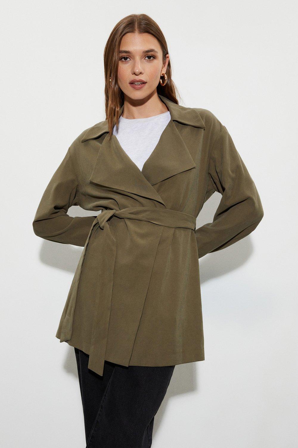 Short duster clearance jacket