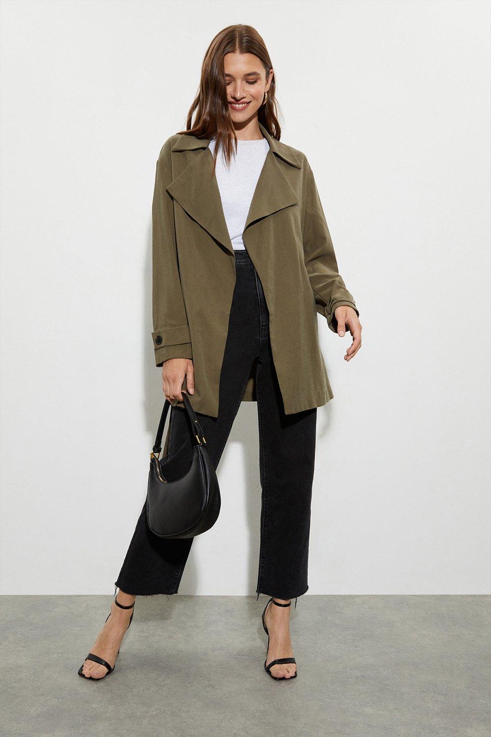 Short 2025 duster coat