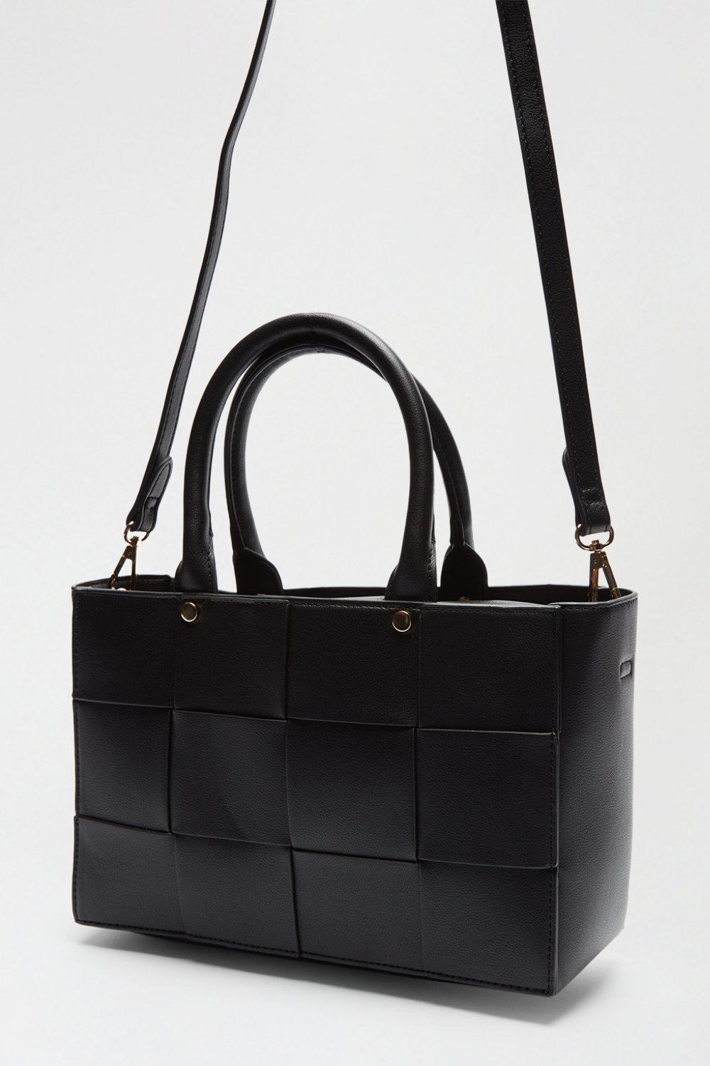 Woven Mini Tote Bag