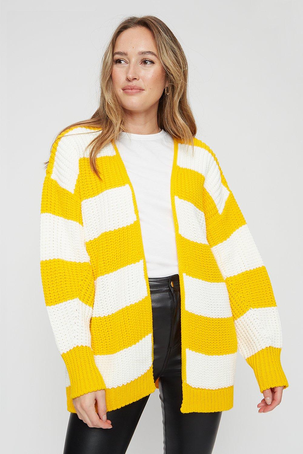 Chunky Stripes Cardigan - Women - Ready-to-Wear