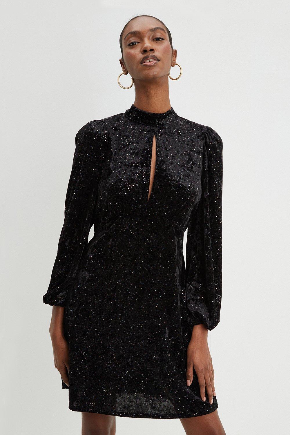 Dorothy perkins black sequin dress hotsell