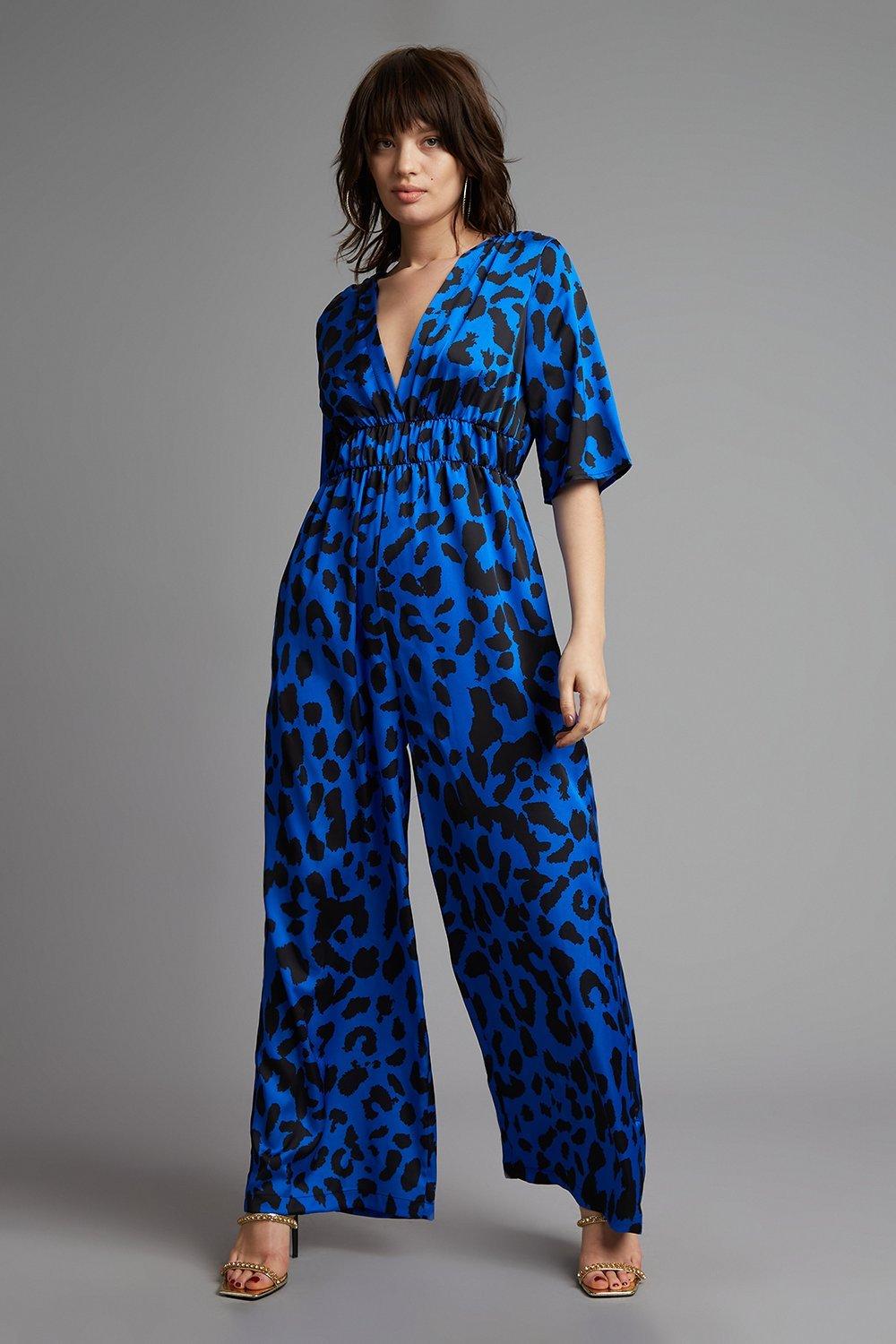 Dorothy perkins 2024 blue jumpsuit