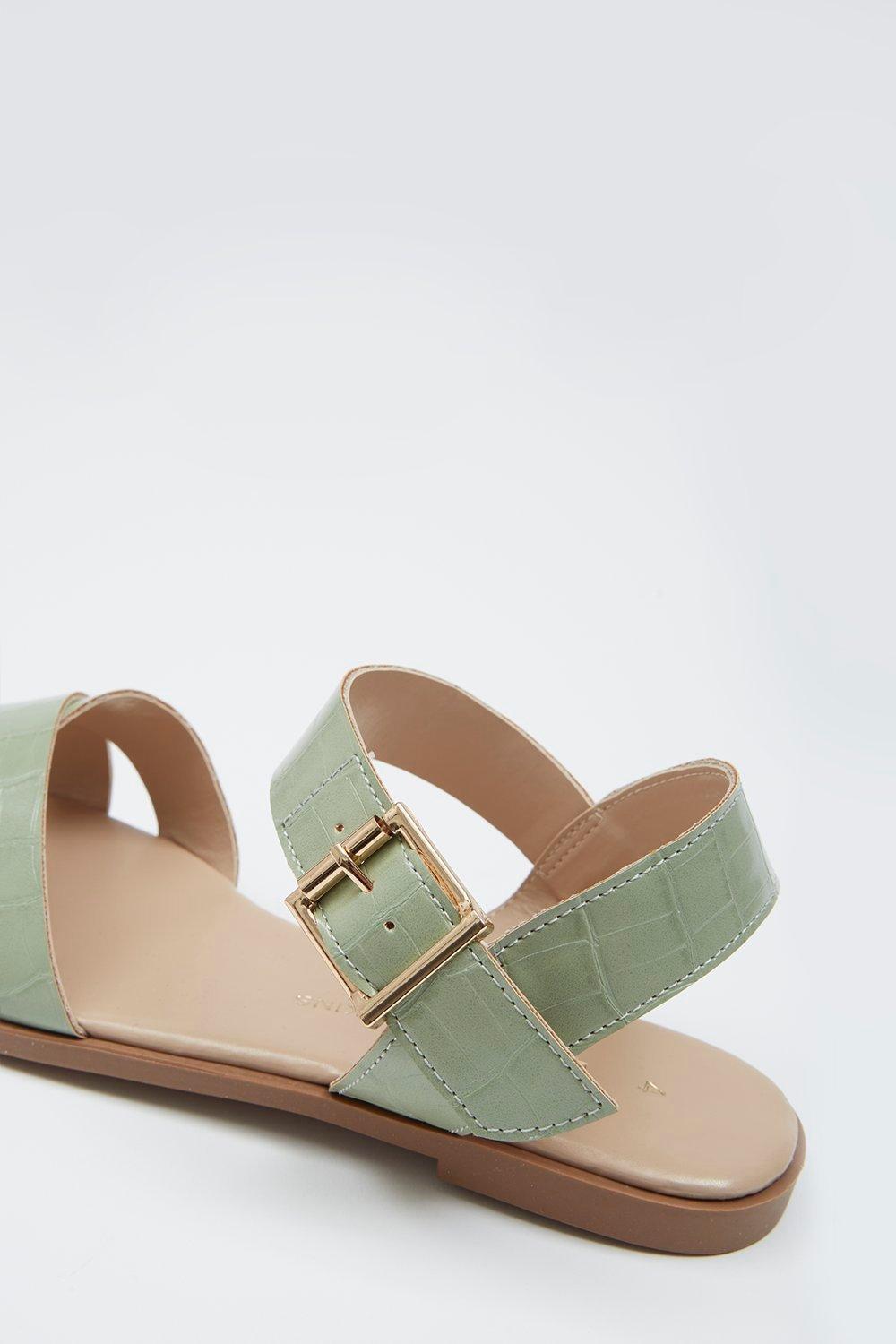 Dorothy perkins green on sale sandals