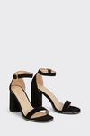 Dorothy Perkins Wide Fit Smooth Block Heel Sandals thumbnail 3