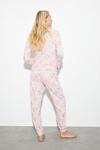 Dorothy Perkins Pink Heart T-Shirt And Trouser Pyjama Set thumbnail 3