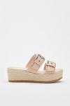 Dorothy Perkins Wide Fit Riley Double Buckle Wedges thumbnail 2