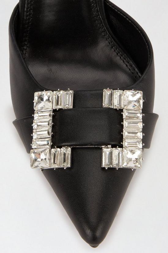 Dorothy Perkins Showcase Gorgeous Diamante Buckle Court Shoes 3