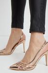 Dorothy Perkins Showcase Elianne Clear Cut Out Courts thumbnail 4