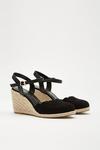Dorothy Perkins Wide Fit Rue Scalloped Espadrille Wedges thumbnail 3