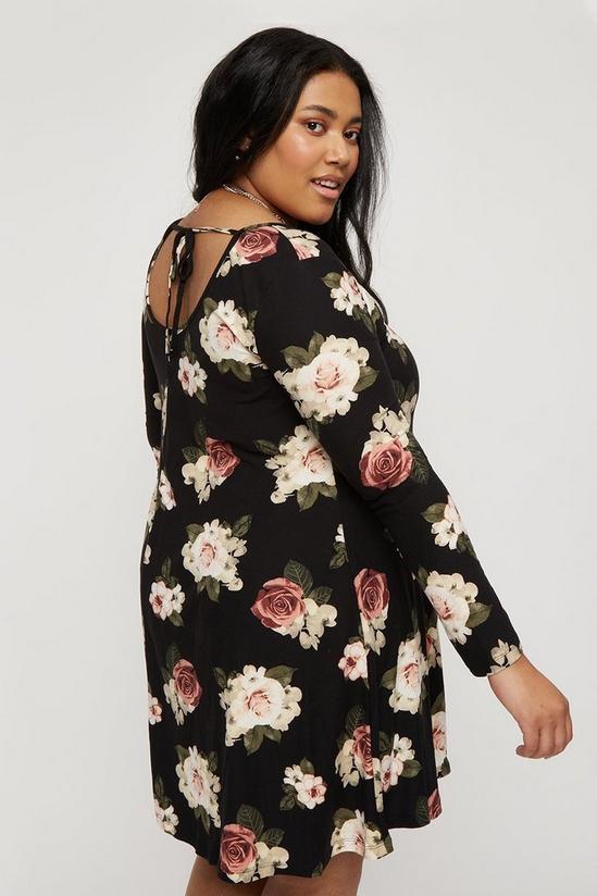 Dorothy Perkins Curve Floral Soft Touch Dress 3