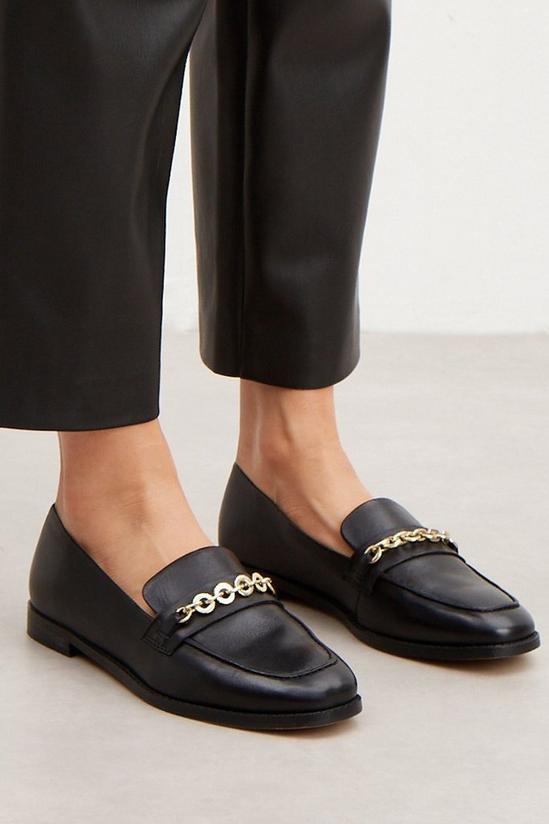 Principles Principles: Liddy Chain Loafer Leathers 1